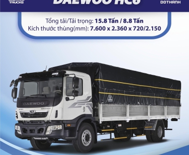 DAEWOO HU8 -15T -ĐÔ THÀNH BÌNH THUẬN 2024 SANG TRỌNG ,LỊCH LÃM 