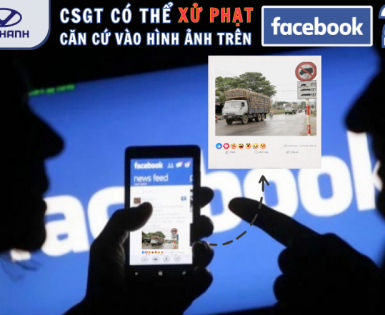 CSGT có thể xử phạt căn cứ hình ảnh trên Facebook?