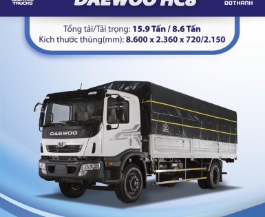 DAEWOO HU6 15,6T ĐÔ THÀNH BÌNH THUẬN SIÊU ƯU ĐÃI THÁNG 9/2023 