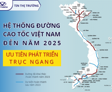 HỆ THỐNG ĐƯỜNG CAO TỐC VIỆT NAM ĐẾN NĂM 2025