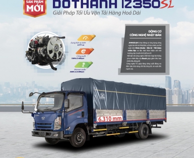 Xe tải 3 tấn 5 thùng dài 6m 3 giá tốt, máy bền | DOTHANH IZ350SL